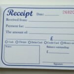 Receipt Books in Heywood