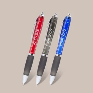 Nash Ballpoint Pens Coloured Barrel and Black Grip