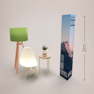 Custom Printed Plastic Totem