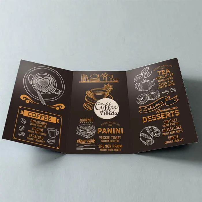 Creased Menus