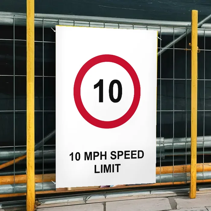 10 mph Speed Limit Sign: 10 mph speed limit sign 1