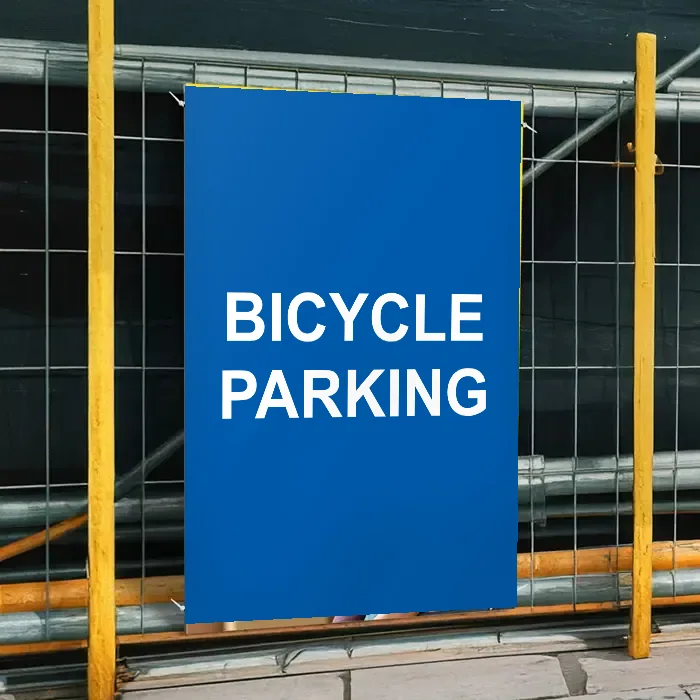 Bicycle Parking Sign: bicycle parking sign 3