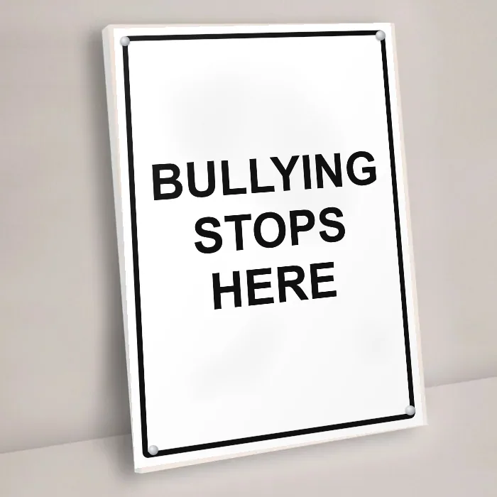 Bullying Stops Here Sign: bullying stops here sign 3