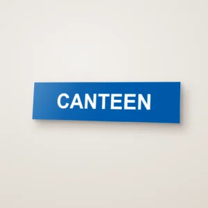 Canteen Sign