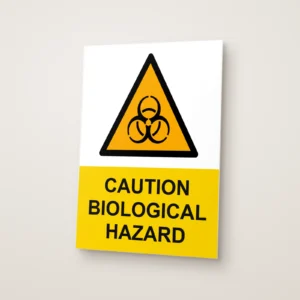 Caution Biological Hazard Sign