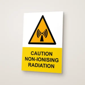 Caution Non-Ionising Radiation Sign