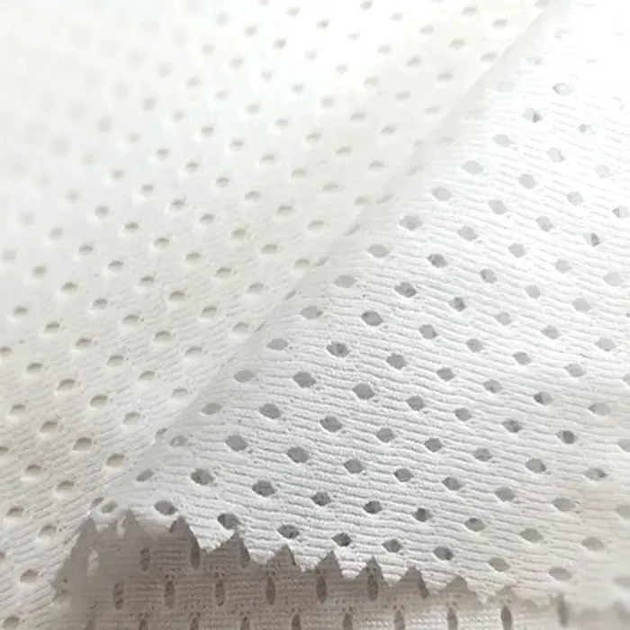 Feather Flag 3.2m: close up of the knitted flag fabric 2
