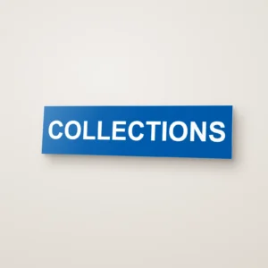 Collections Sign