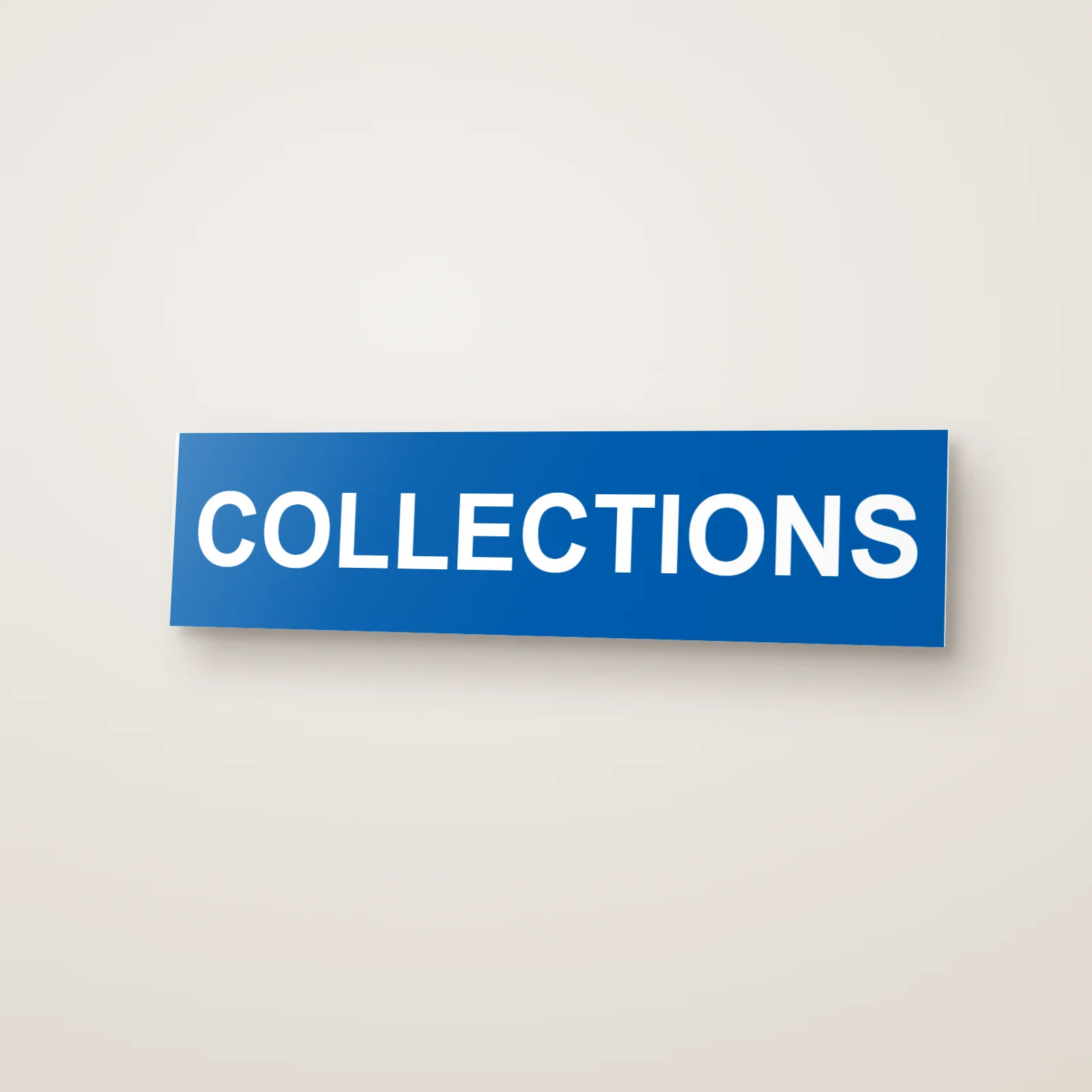 Collections Sign