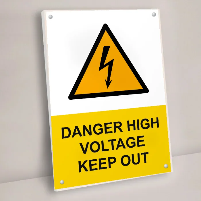 Danger High Voltage Keep Out Sign: danger high voltage keep out sign 3