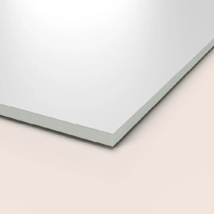 Caution Hazard Warning Sign: edge of a 3mm foamex board