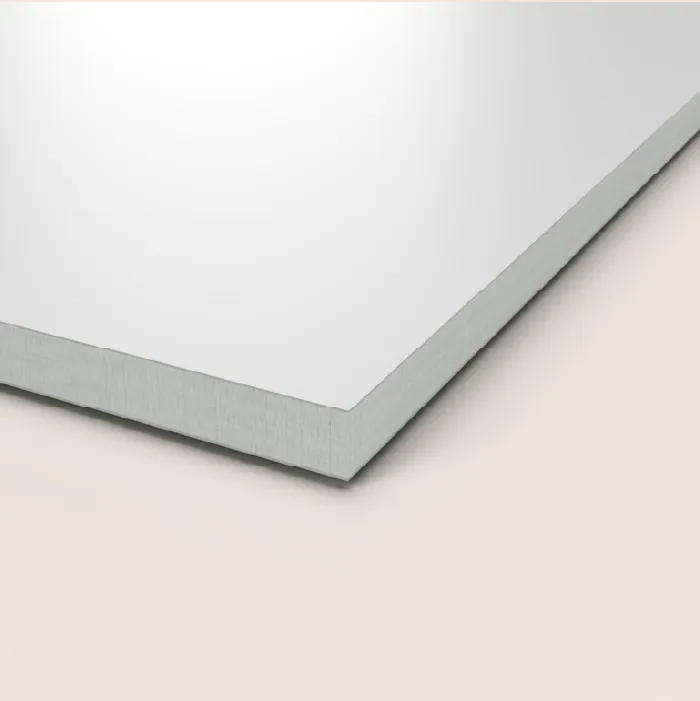 A2 Foamex Boards: edge of a 5mm foamex board