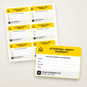 Empty Property Labels