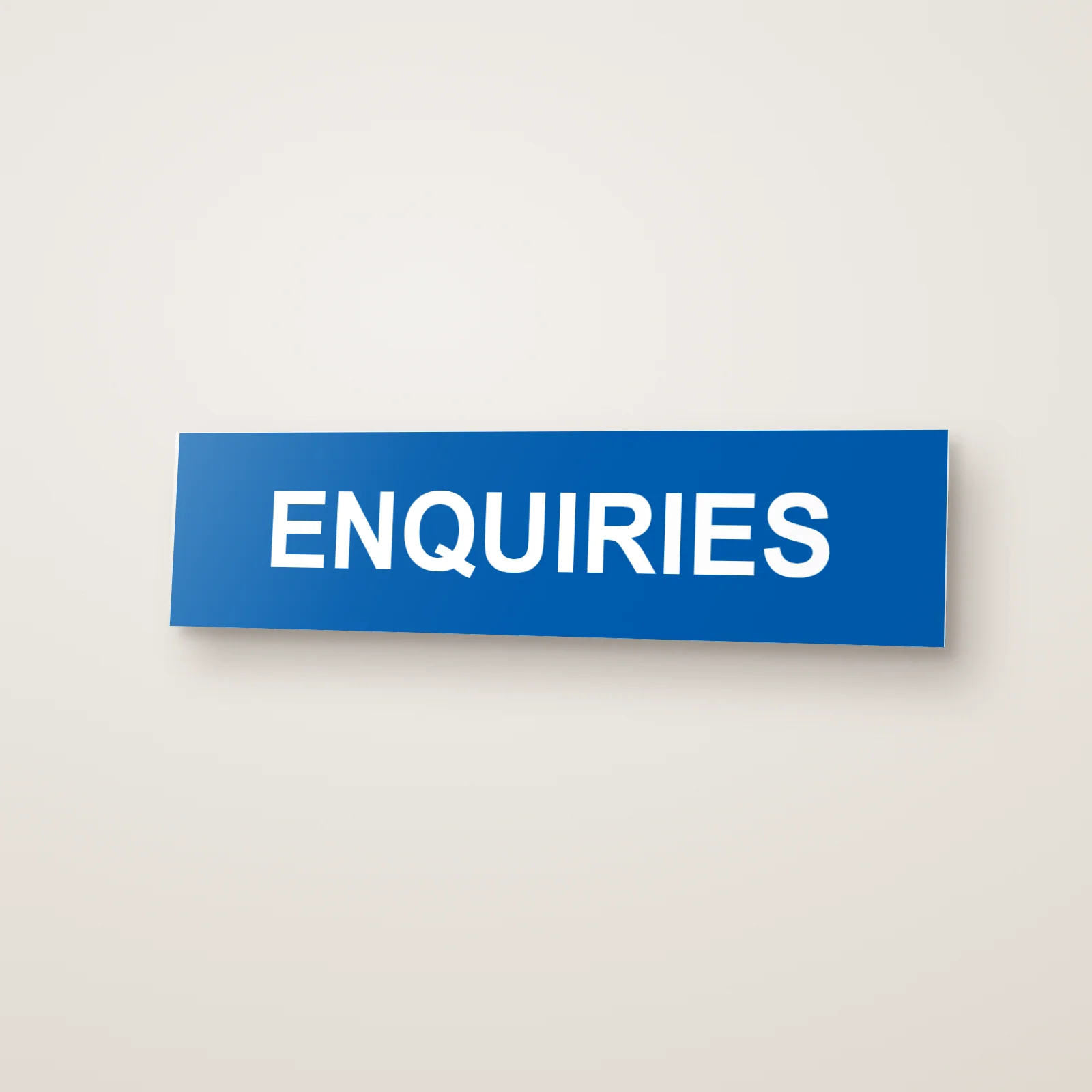 Enquiries Sign