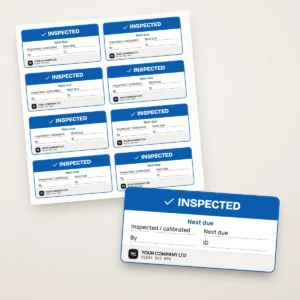 Equipment Inspection & Calibration Labels