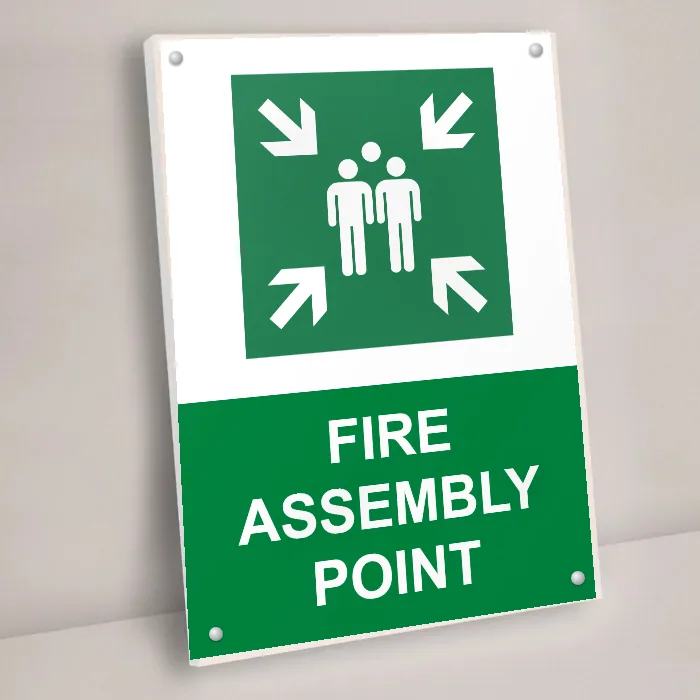 Fire Assembly Point Sign: fire assembly point sign 3