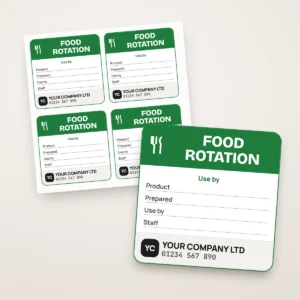 Food Rotation Labels