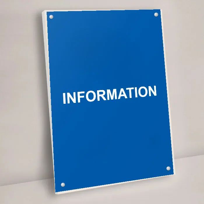 Information Sign: information sign 3