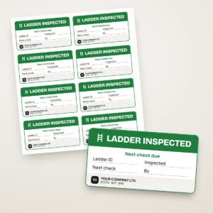 Ladder Inspection Labels