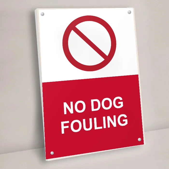 No Dog Fouling Sign: no dog fouling sign 3