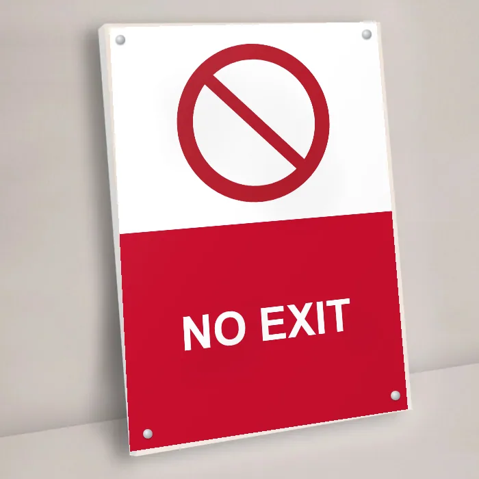No Exit Sign: no exit sign 3