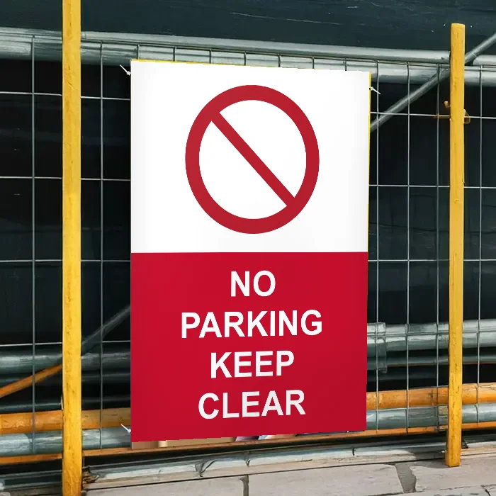 No Parking Keep Clear Sign: no parking keep clear sign 3