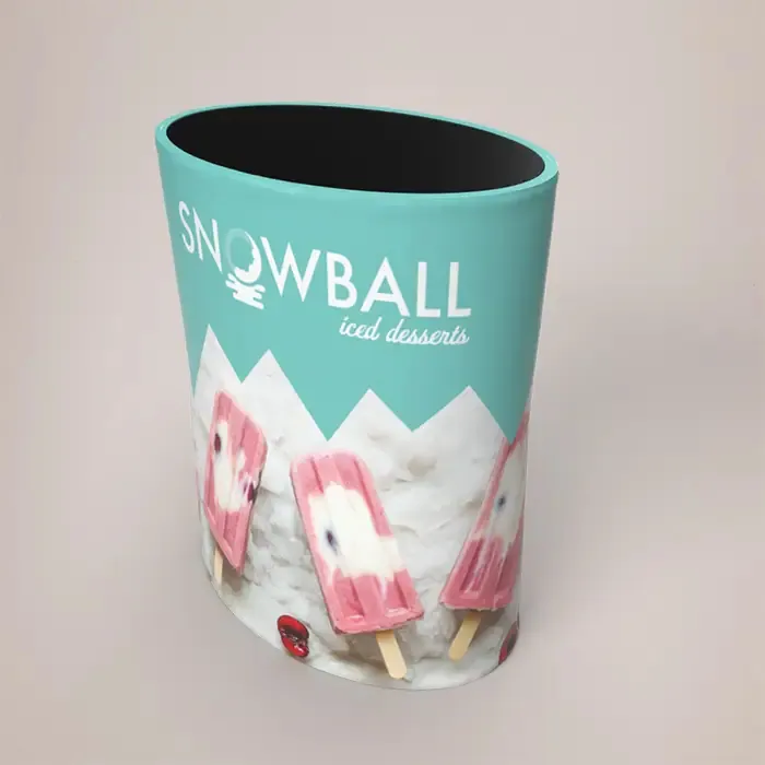 Oval Promotional Counter