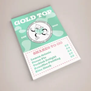 Printed Menu Boards