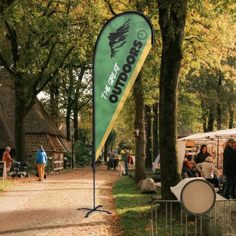 Teardrop Flag 2.8m