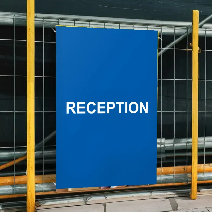 Reception Sign: reception sign 1