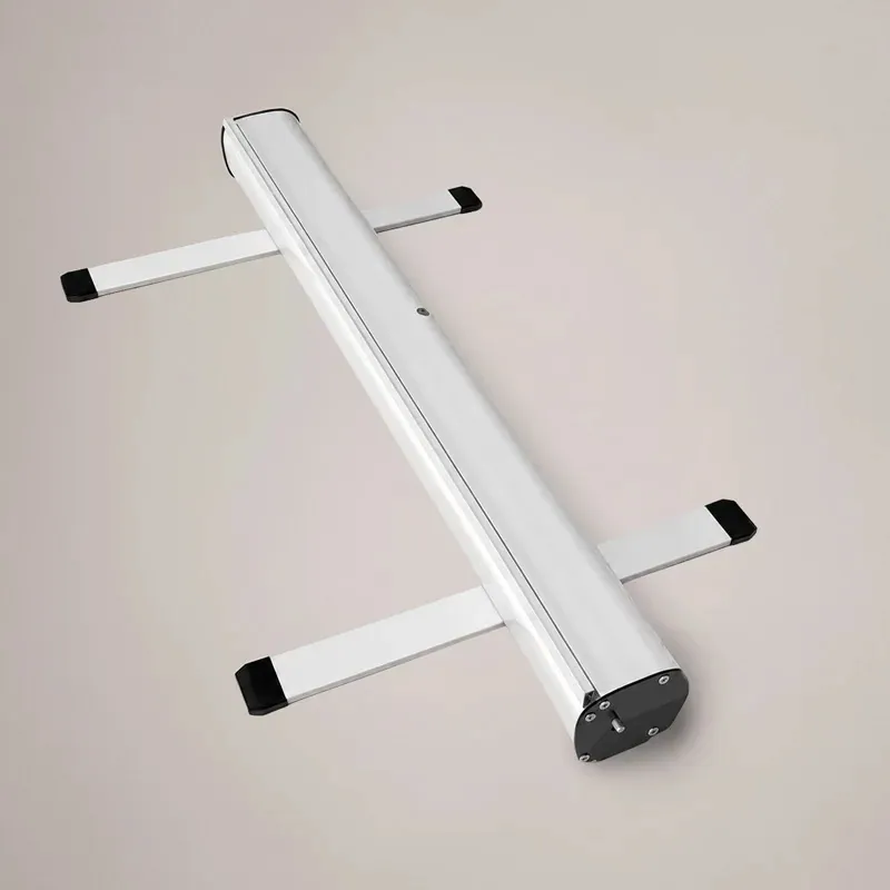 Roller Banner 1000mm x 2000mm: roller banner base cassette with feet