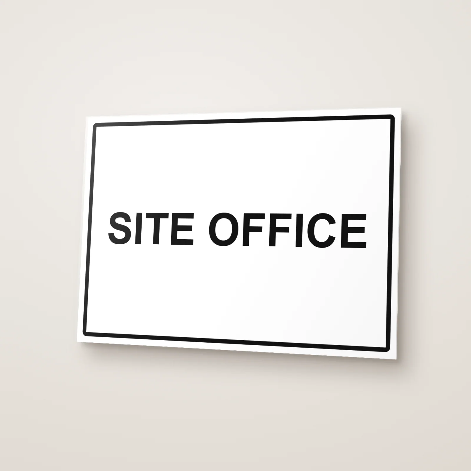 Site Office Sign