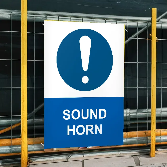 Sound Horn Sign: sound horn sign 3